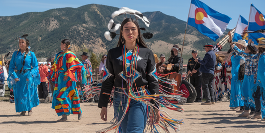 Explore the Bold: Indigenous Fashion Show Unveils Navajo Chic amidst Mountain Magic!