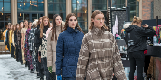 Frozen Style Alert: Second Vibess Melts Michigan's Winter with Fiery Runway Magic!