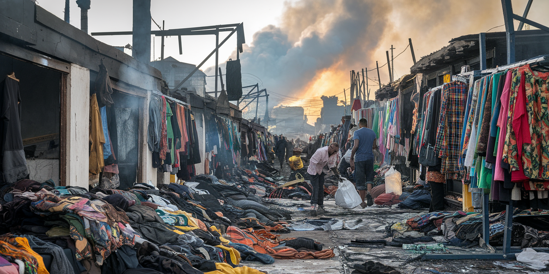 Inferno Engulfs Africa's Largest Clothes Market: Can Fashion Survive the Flames?