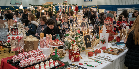 Holiday Showcase Magic: Students Turn Sweet Knickknacks Into Scholarship Gold!