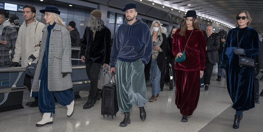 Fly High in Armani: Discover a World Where Airplane Runways Become Fashion Catwalks!