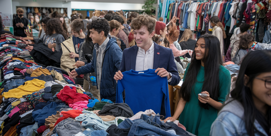 Discover the Retail Revolution: Paly High's Thrift Fair Unveils Fashion Goldmine!