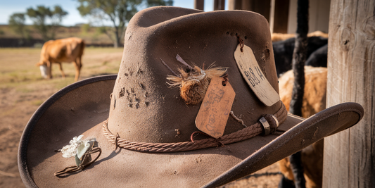 Uncover the Outback's Best-Kept Secret: Why Filthy Cowboy Hats Are the Ultimate Status Symbol!