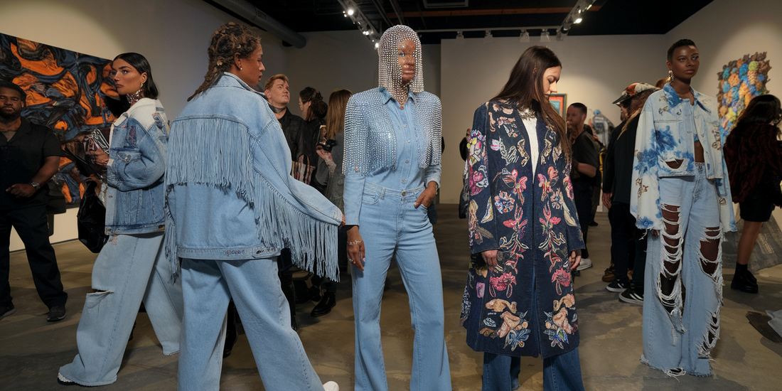 Denim Dreams Unleashed: How Art Basel Turned This Fashion Staple into High Art Magic!