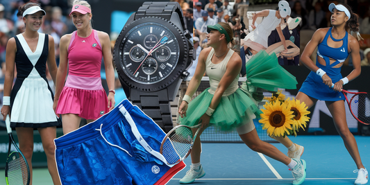Game, Set, Match: Tennis Stars Serve Up Drama with Vintage Glam and Eco-Chic Style!