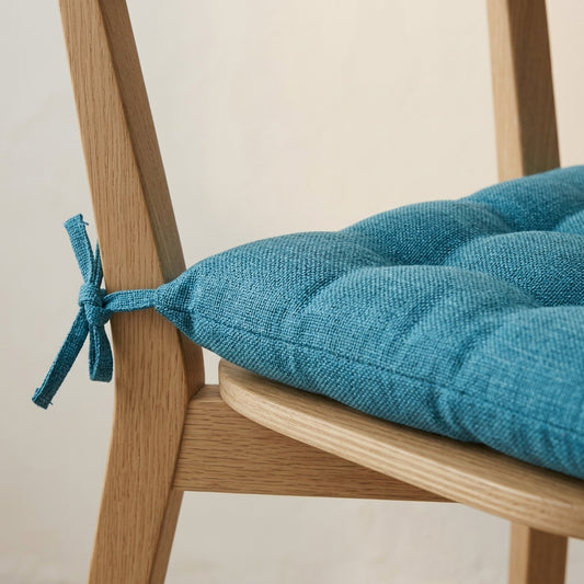 Long Sit chair cushion, linen weave – detail