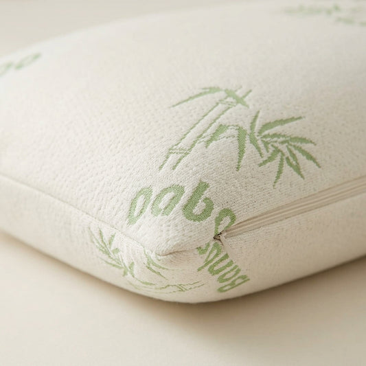 Saltmarsh memory foam pillow, pair option – detail