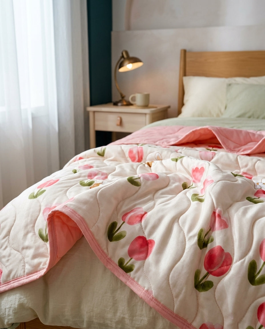 Air-conditioner blanket Bloom – detail