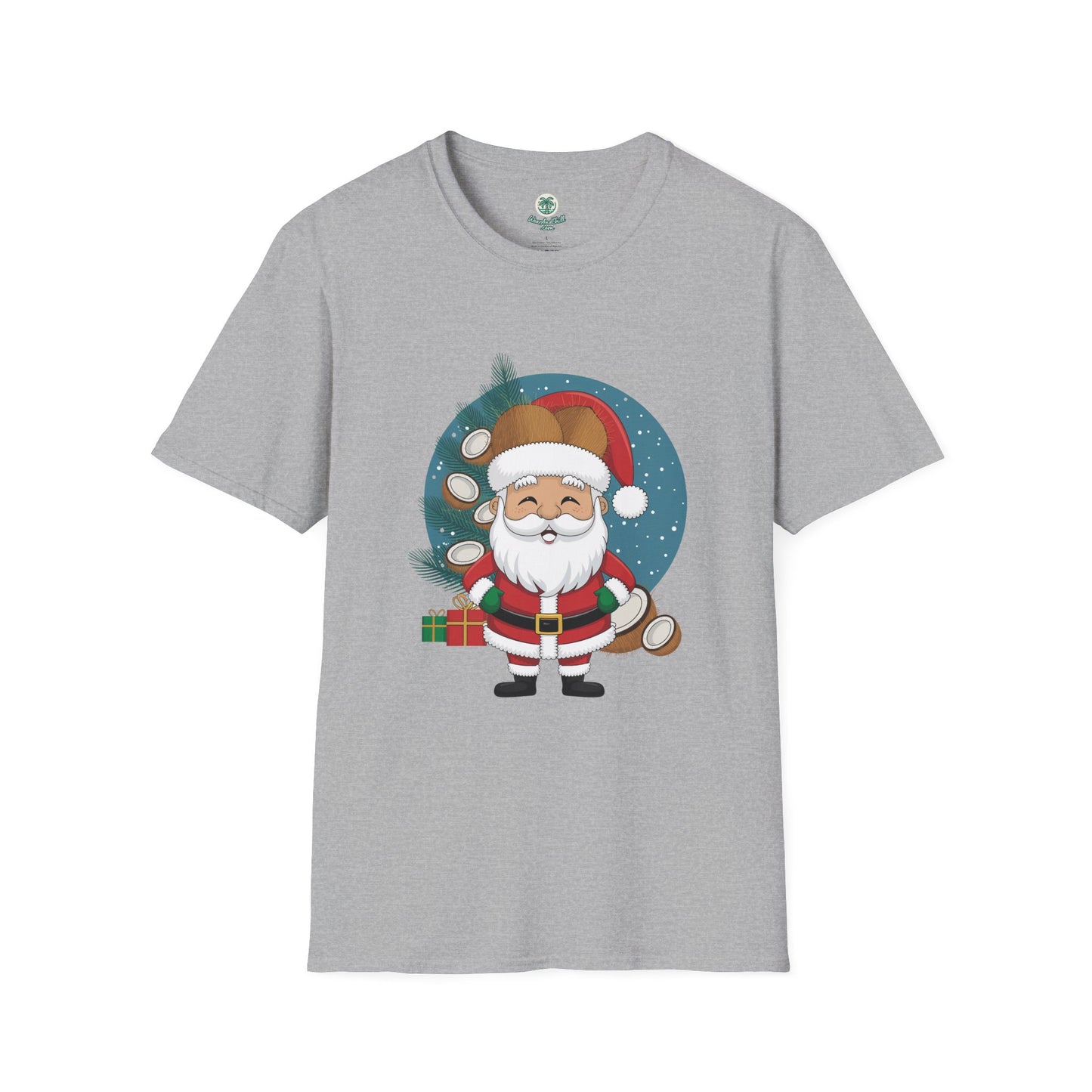 Santa's caps made from coconuts