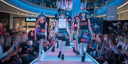 Code Girls' Tech Fashion Show: Watch Young Innovators Light Up the Runway with Dazzling Designs!