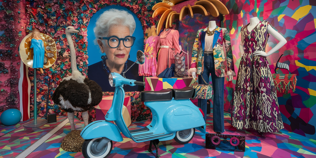 Unlock the Whimsical Wardrobe of Iris Apfel: Dazzling Auction at Christie's Awaits!