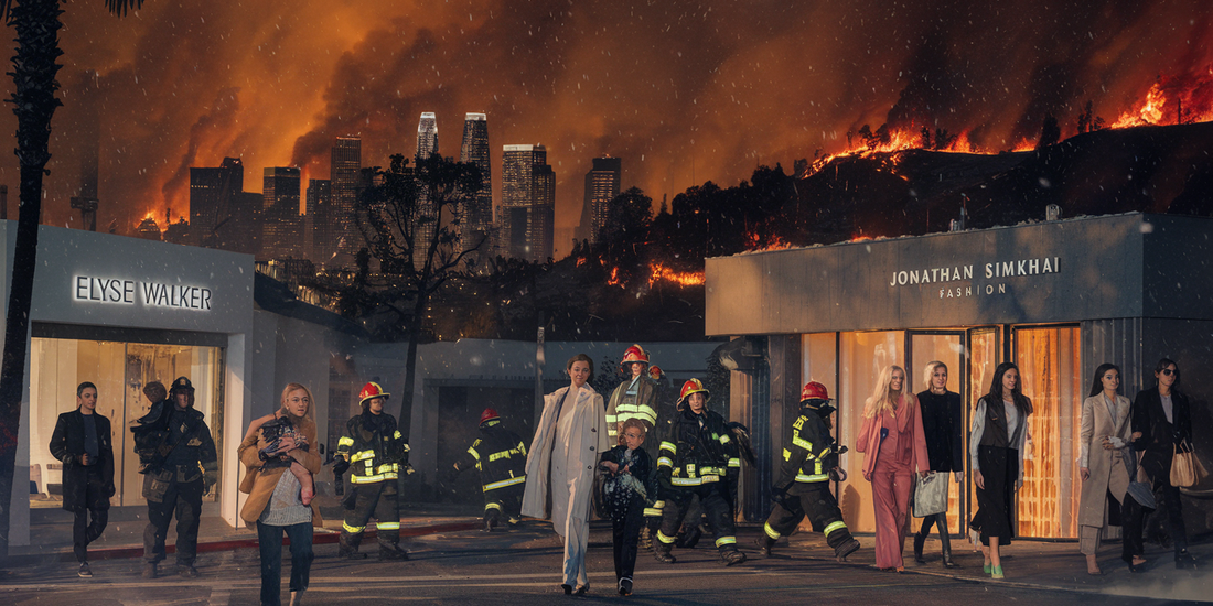 L.A.'s Fashion Icons Flee Inferno: Can Glamour Survive a $57 Billion Firestorm?