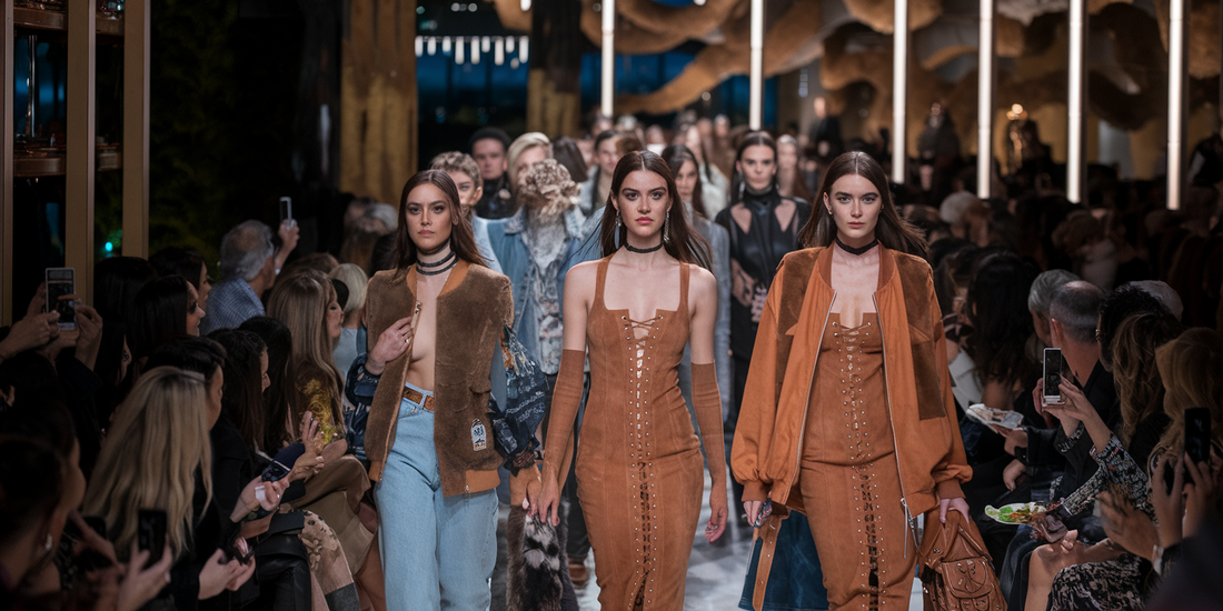 Bevello's Fall Fashion Show: Suede, Bomber Jackets, and Trendy VIPs Steal the Spotlight!