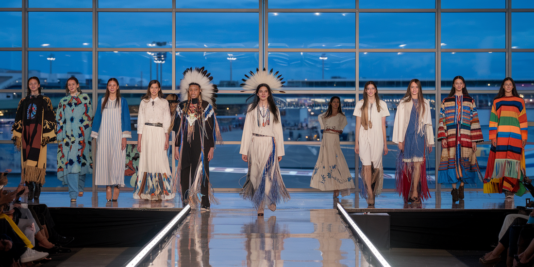 Denver Airport Transforms into Fashion Wonderland with First-Ever Indigenous Runway Show!