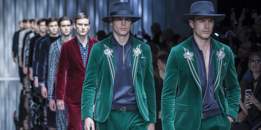 Giorgio Armani's Dazzling Disco Magic: Is This the Shiniest Menswear Yet?