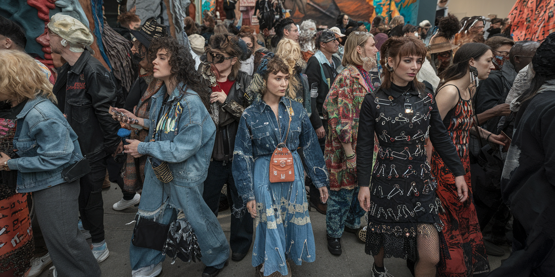 SF Art Week Fashion Frenzy: Denim Delirium, Teeny Tiny Trends, and Surreal Style Spectacles!