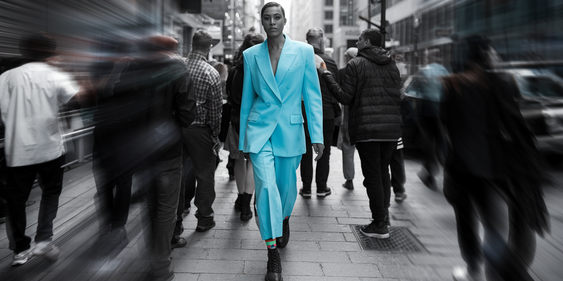 Ditch the Greys: Unleash Your Inner Fashion Rebel with Daring Sky Blue Suit Combos!