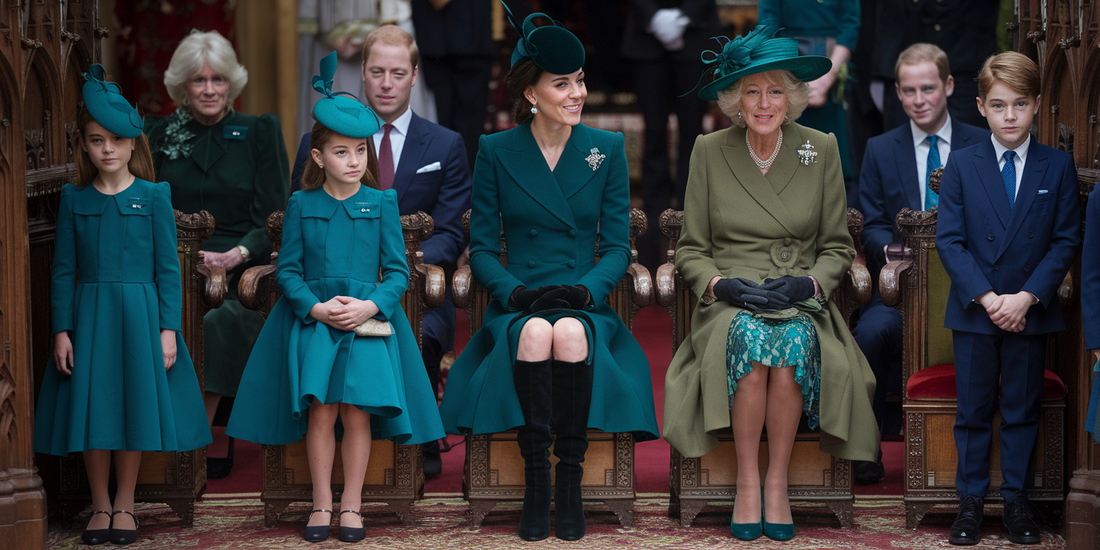 Royal Christmas Clash: Kate and Queen Camilla Twin in Green, Steal Spotlight and Hearts!