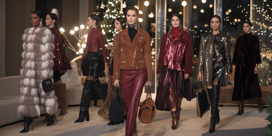 Unveil the 2024 Holiday Fashion: Bold Reds, Leopard Prints, and Faux Leather Galore!