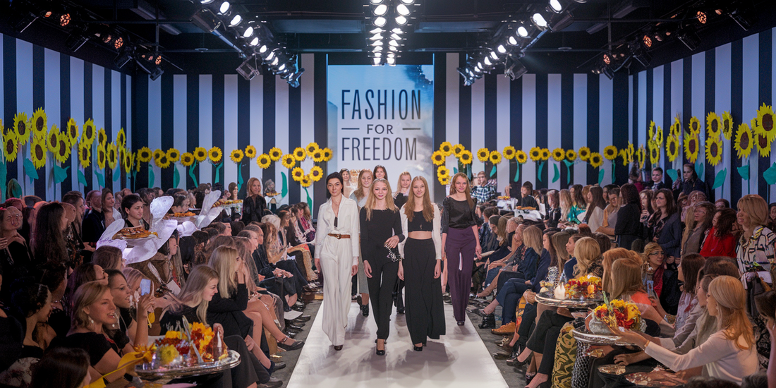 From Ukraine to the Runway: How a Fashion Show Became a Lifeline for a Brave Teen!