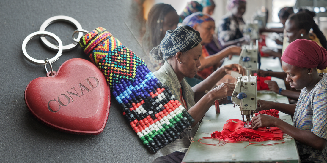 Revolutionary Heart Charms: How 95% Women Artisans Turned Recycled Tires into Empowerment Tokens!