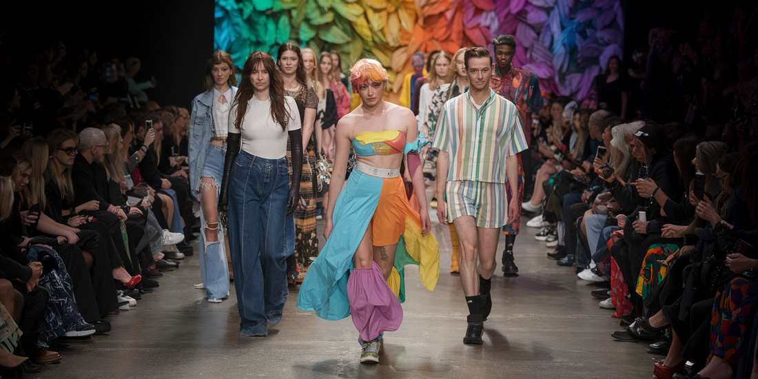 Melbourne Fashion Week's Queer Takeover: G Flip Lights Up the Runway with Bold Style