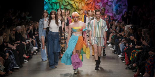 Melbourne Fashion Week's Queer Takeover: G Flip Lights Up the Runway with Bold Style