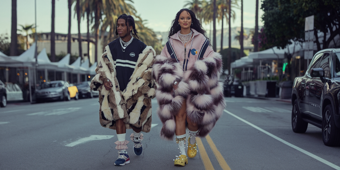 Rihanna Revolutionizes Street Style with Crocs and Fur – You Won't Believe This Bold Combo!