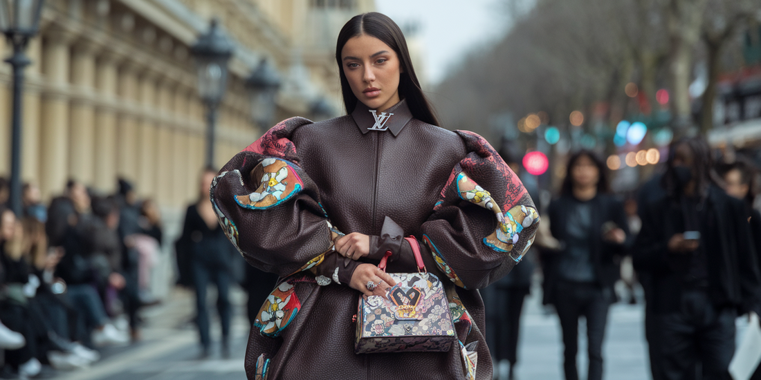 Loreal Sarkisian Transforms Paris Streets into Her Own Louis Vuitton Runway Sensation!