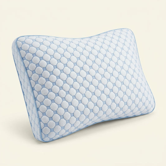 Aircourse ventilated cooling pillow