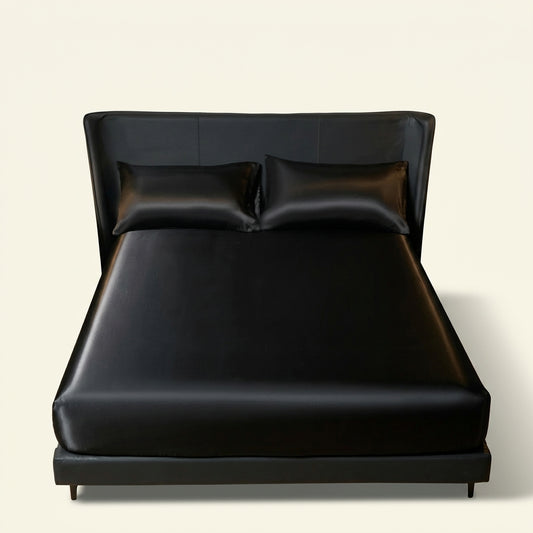 Satin-finish cooling fitted sheet Still