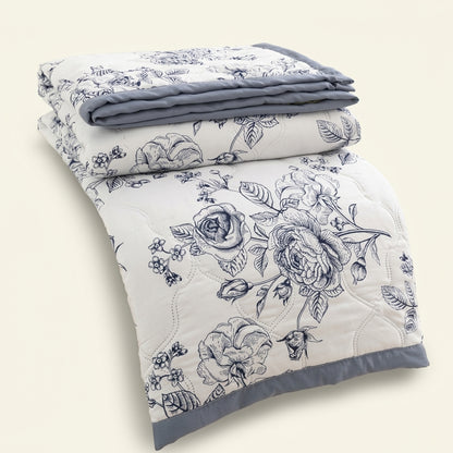 Floral summer quilt Veil