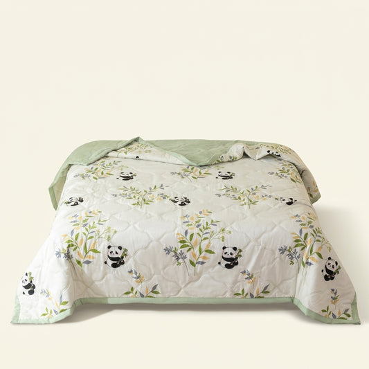 Printed washed summer comforter Dusk