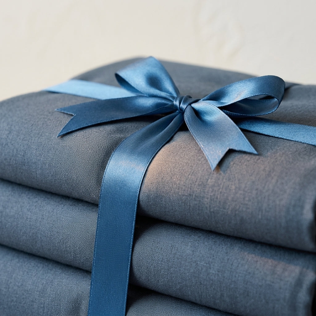 Rayon-from-bamboo cooling sheet set, US stock – detail