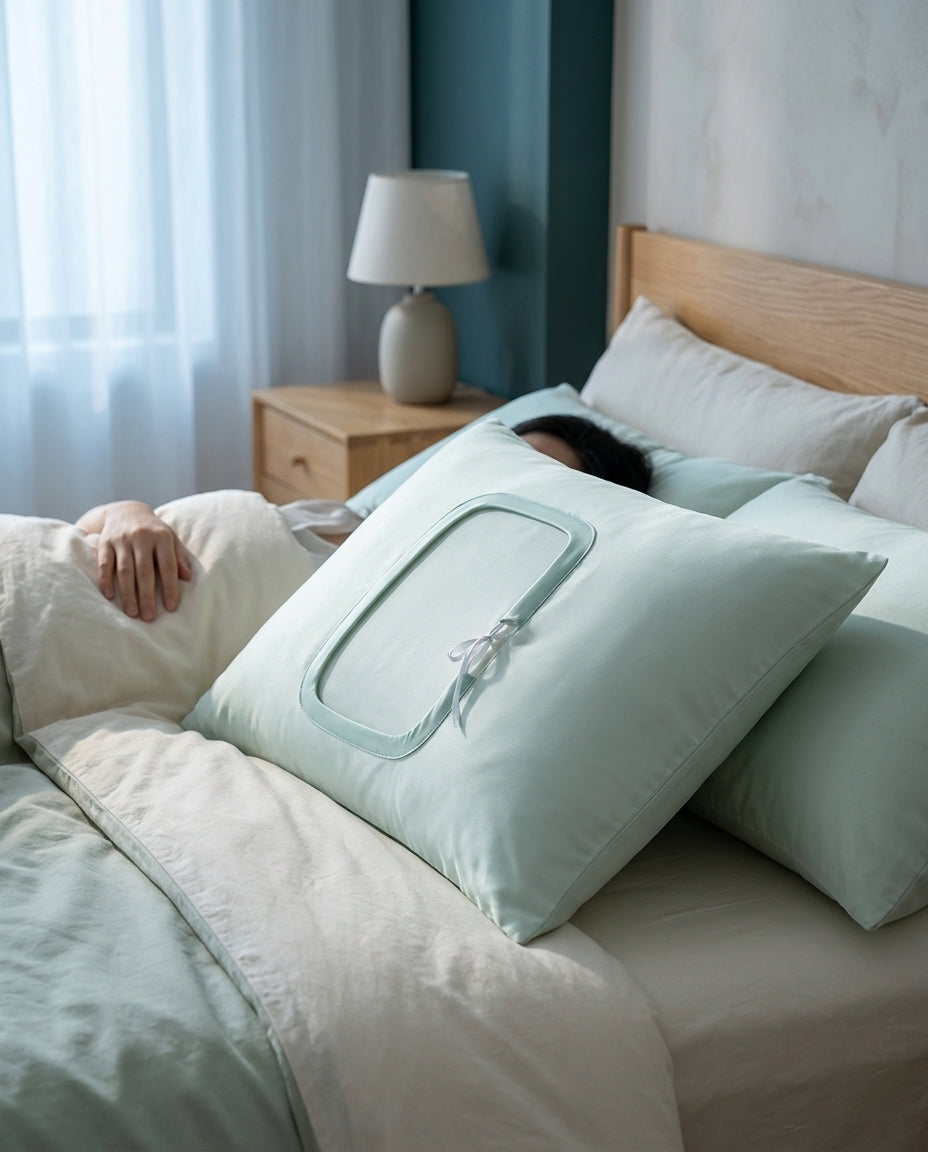 Universal stretch cool pillowcases Lull, pair – bed
