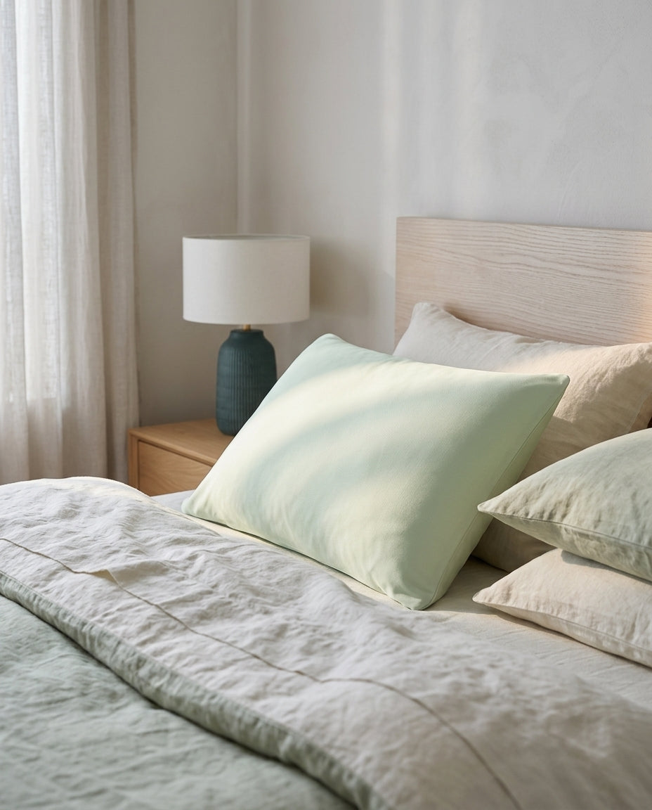 Cool-touch pillowcases Ember, pair – bed