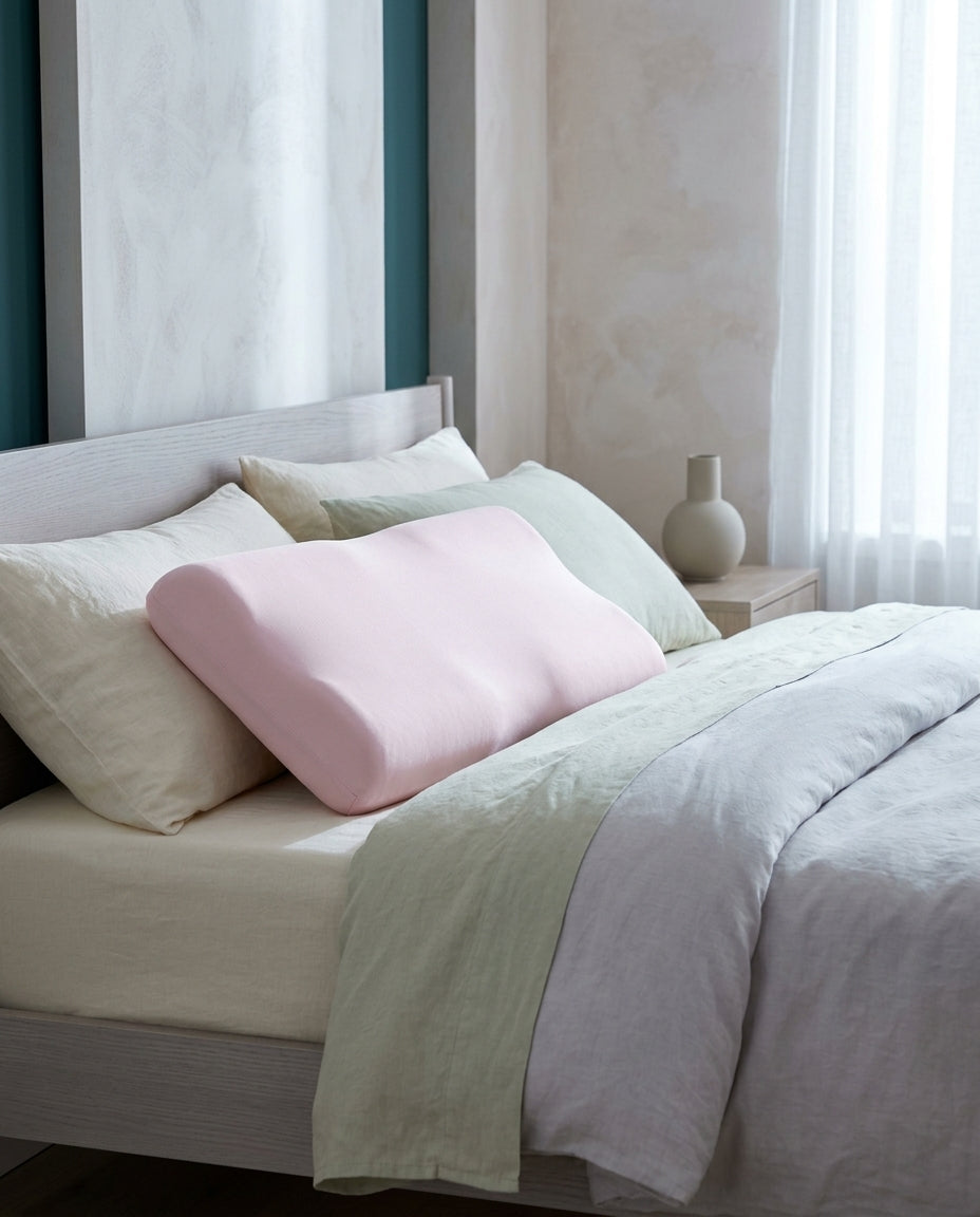 Open-edge cool pillowcases Fold, pair – bed