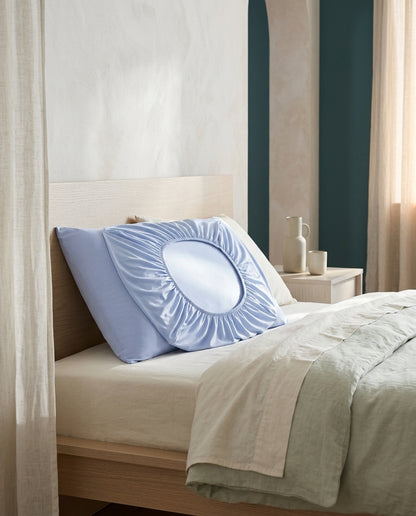 Stretch cool-touch pillowcases Still, pair – bed