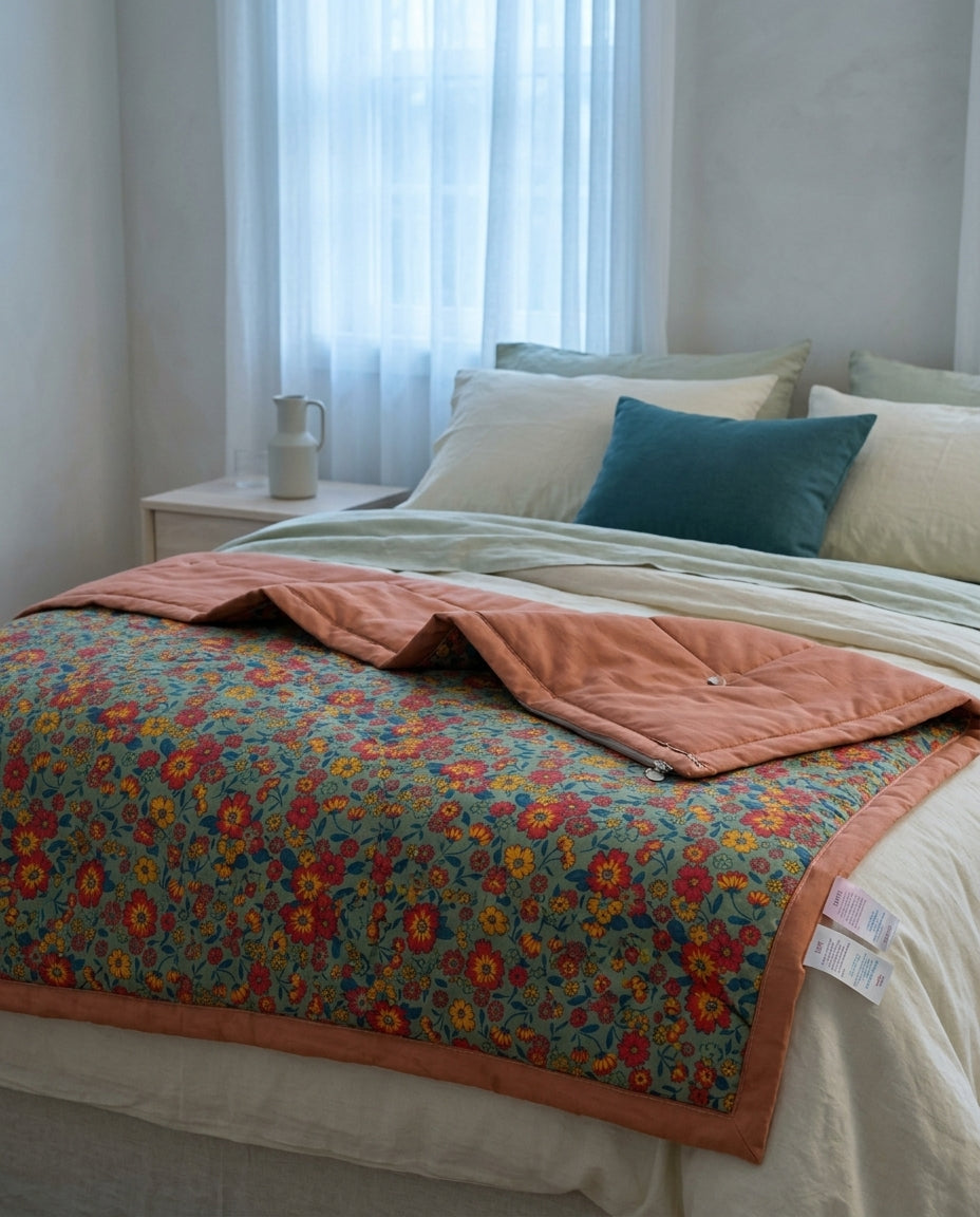 Poly-cotton summer quilt Lull – bed
