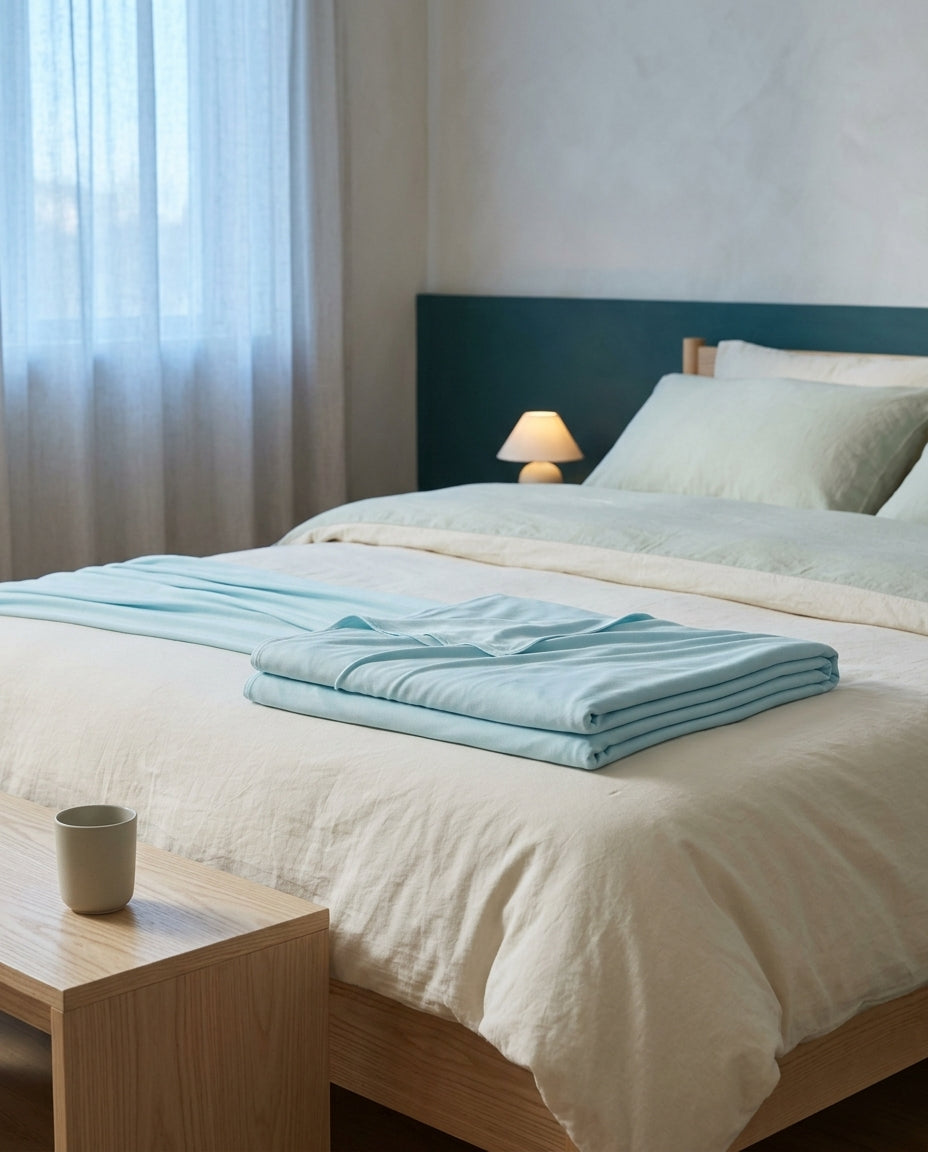 Cool-touch bed blanket Wisp – bed
