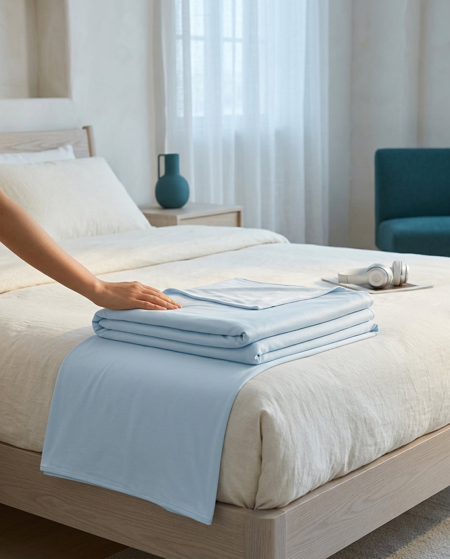 Cool-touch bed blanket Hush – bed
