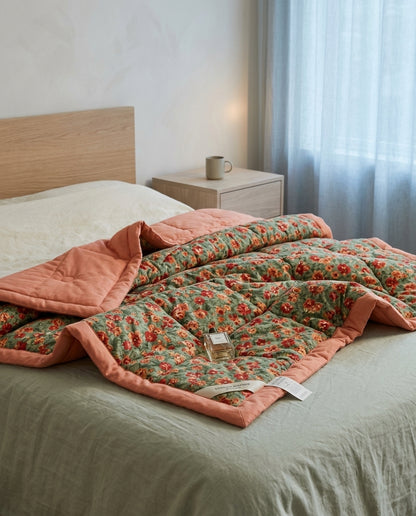 Poly-cotton summer quilt Lull – drape