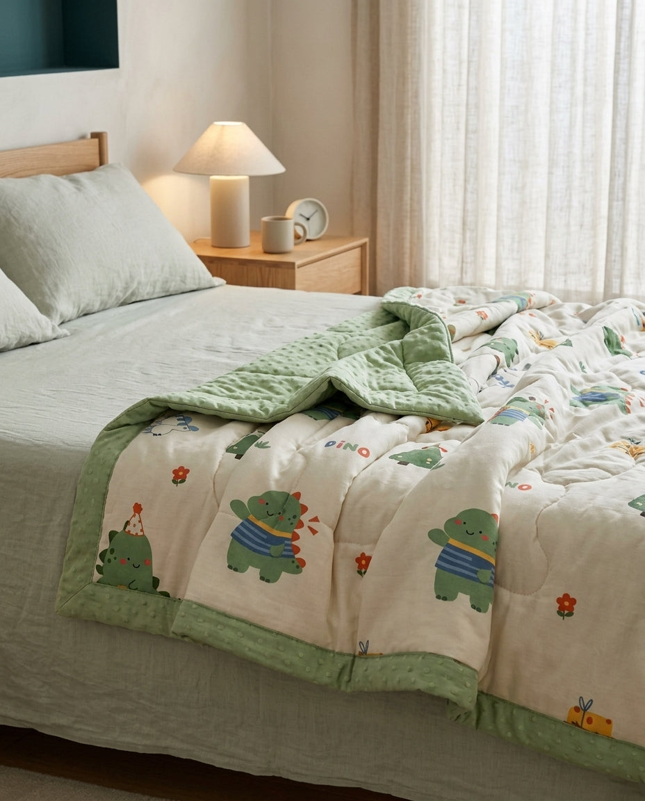 Cloud-feel summer duvet Cirrus – drape