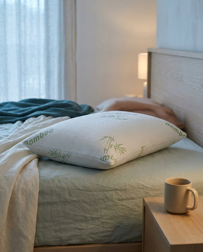 Saltmarsh memory foam pillow, pair option – profile