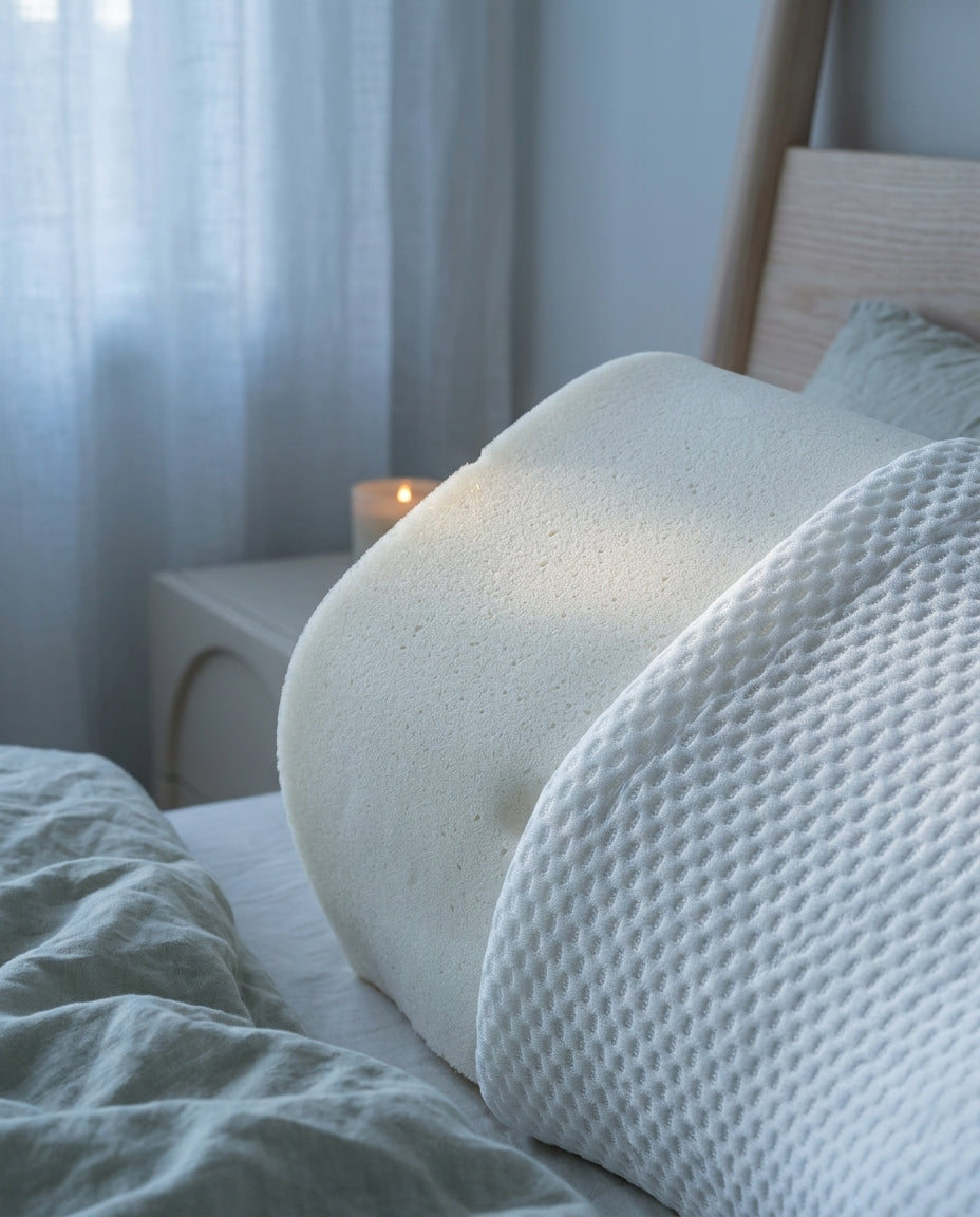 Still Point contour pillow, cooling gel – detail