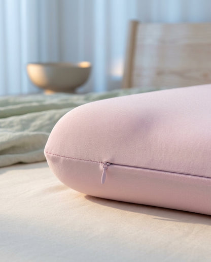 Open-edge cool pillowcases Fold, pair – detail