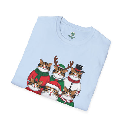 A collection of cats as different holiday icons